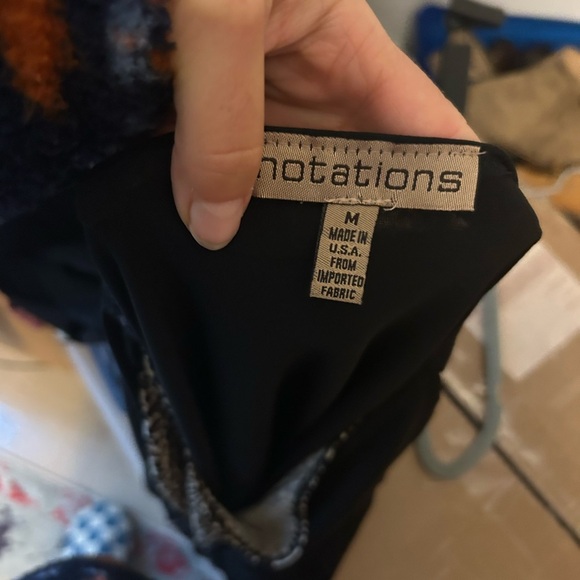 Notations Beaded Animal Print Y2K Top - Picture 3 of 5